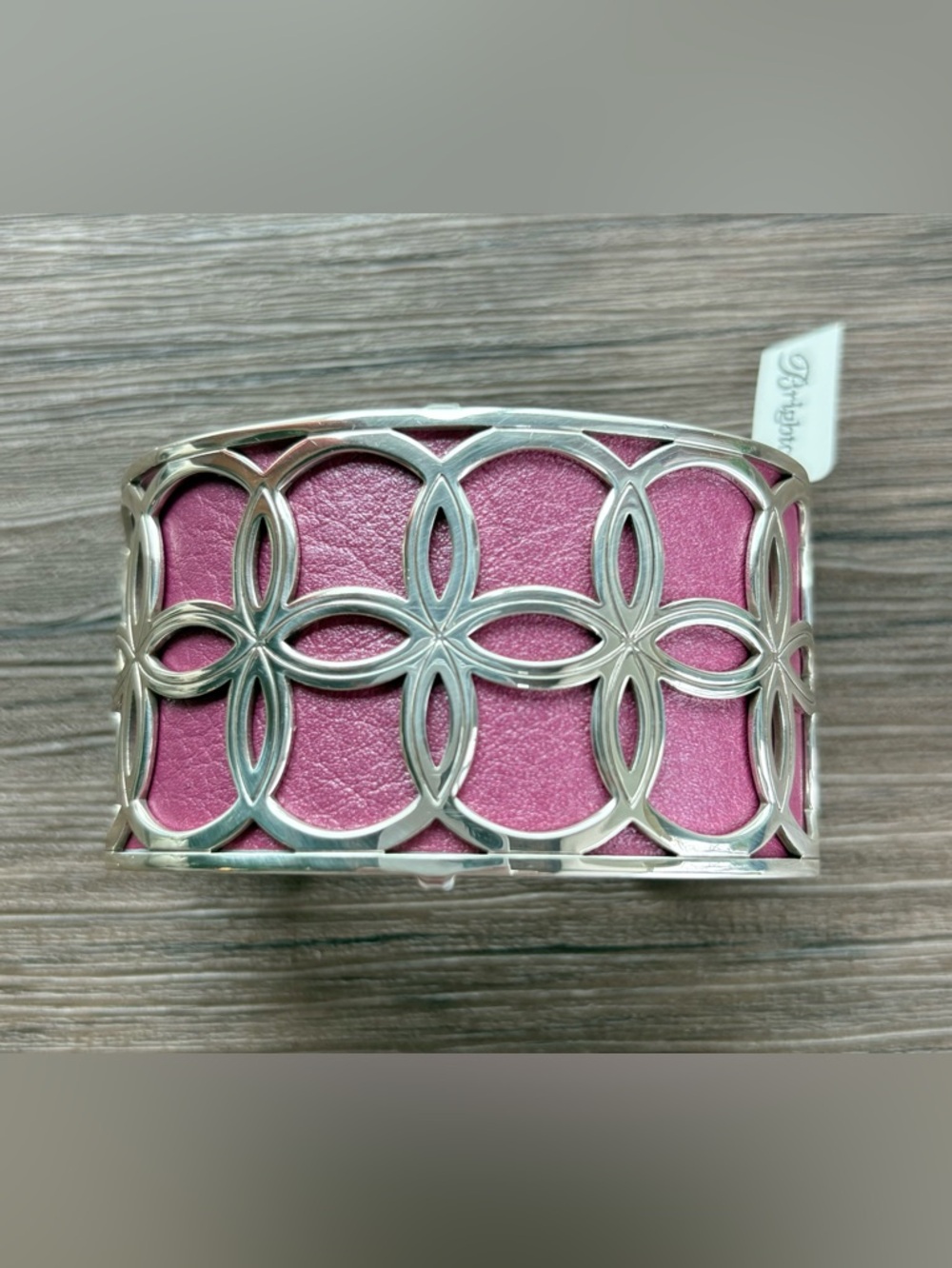 Brighton Christo Vienna Wide Loopy Cuff Bracelet